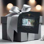 Chique Medische School Foto Zwart Afstudeerfeest Bedankjes Labels