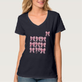 Chique medische strikontwerp t-shirt (Voorkant)