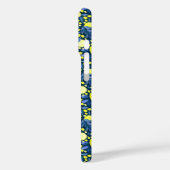 Chique Mediterraan Rustiek Citroenen Blauwe Blad Case-Mate iPhone Case (Achterkant / Links)