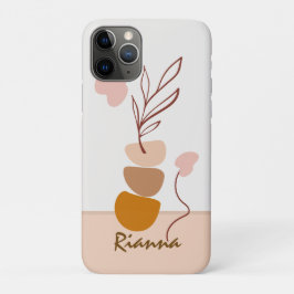 Chique Minimaal Modern Abstract Case-Mate iPhone Case