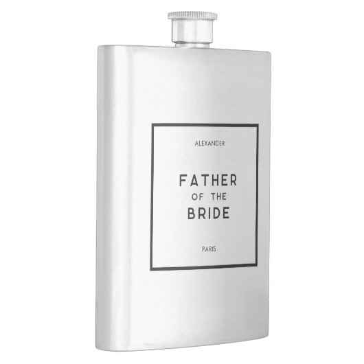 Chique minimale Franse monochrome vader van de bru Flacon (Rechts)