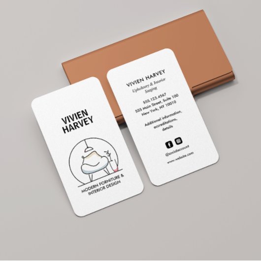 Chique minimale thuis staging meubels & inrichting visitekaartje