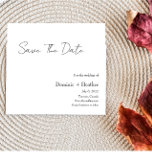 CHIQUE minimalistische elegantie Save The Date<br><div class="desc">Gemaakt voor jou!</div>