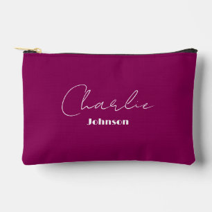 Chique, minimalistische rode wijn etui