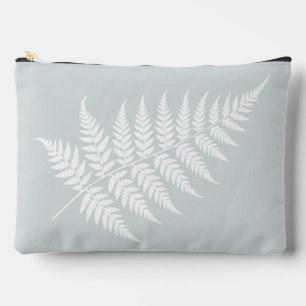 Chique Minimalistische Stofblauwe Witte Varens Gro Etui