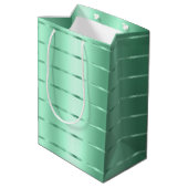 Chique Mint Lintel Boog Bruidsdouche Medium Cadeauzakje (Achterkant Gekanteld)