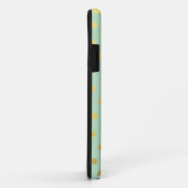 Chique mintgroene gouden stippen Case-Mate iPhone case (Achterkant/rechts)