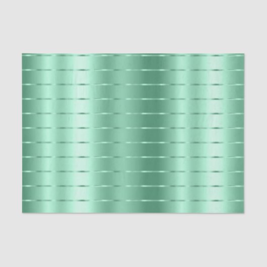 Chique mintgroene linten strik bruidsmeisje tissuepapier (Voorkant)