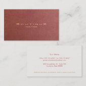 Chique Mode Boutique Visitekaartje (Voorkant / Achterkant)