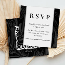 Chique modern abstract zwart marmer