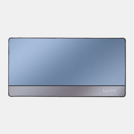 Chique Modern Business Blauw Bureaumat (Voorkant)