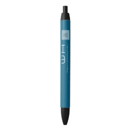 Chique Modern Business Blauw Zwarte Inkt Pen