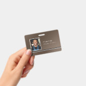 Chique Modern Business Bruin Badge (Handheld)