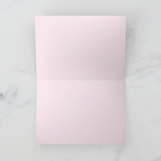 Chique Modern Rood & Roze Trendy Bruidsmeisje Voor Kaart (Binnen)