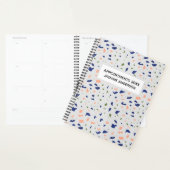 Chique Modern Terrazzo 2024 Wekelijks Maandelijks Planner (Display)