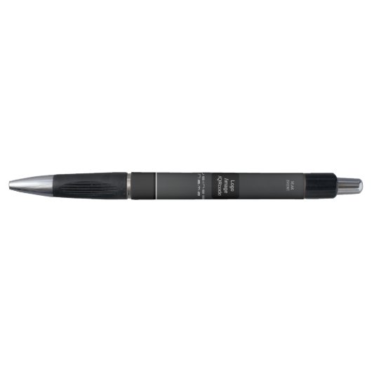 Chique modern zakelijk logo Zwart Pen (Voorkant)