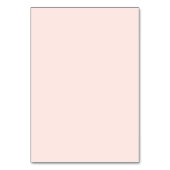 Chique moderne blush naam kaart (Achterkant)