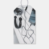 Chique Moderne Cadeaubijslage Cadeaulabel (Achterkant)