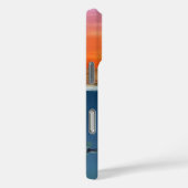 Chique moderne dolfijn, schildpadden en script op  Case-Mate iPhone case (Achterkant / Rechts)