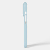 Chique moderne dolfijn & schrift op lichtblauw Case-Mate iPhone case (Achterkant / Links)