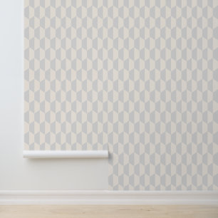 Chique Moderne Geometrische Tegel BEWERKBARE KLEUR Behang