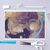 Chique moderne kunst decoupage tissuepapier (Craft)