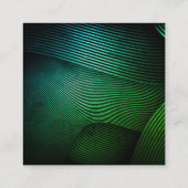 Chique moderne verjaardag informatiekaartje (Achterkant)