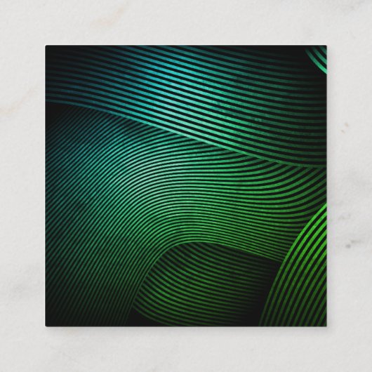 Chique moderne verjaardag informatiekaartje (Achterkant)