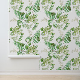 Chique moderne waterverf groen naadloos behang