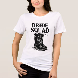 Chique monochrome vrijgezellen-T-shirt met stijlvo Tri-Blend Shirt