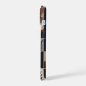 Chique Monogram Foto Collage Hoesje iPhone 15 Case (Linkerkant)