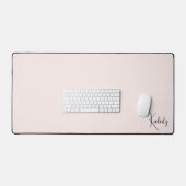 Chique Monogram Roze Bureaumat (Keyboard & Muis)