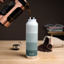 Chique Monogram Waterverf Limed Spruce Ombre
