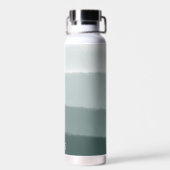 Chique Monogram Waterverf Limed Spruce Ombre Waterfles (Achterkant)