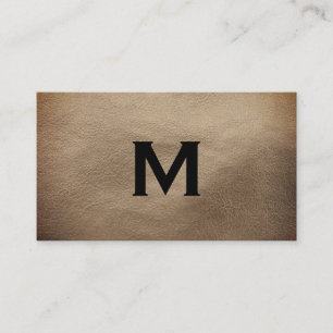 Chique Monogrammen Visitekaartje