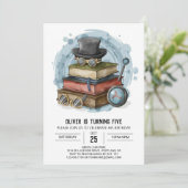 Chique Mystery Detective Verjaardag Kaart (Staand voorkant)