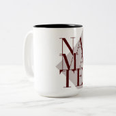 Chique Namaste Yoga geïnspireerd | Grote Mok (Voorkant links)