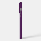 Chique nep goud folie anker iPhone hoesje (Linkerkant)