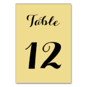 Chique Nepgoud Zwarte Elegante Script Bruiloft Fee Kaart (Voorkant)