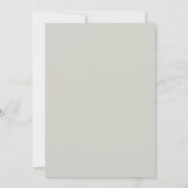 Chique Neutrals Bruiloft Menu Pastel Grijs ID1020 (Achterkant)