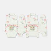 Chique Oerwoud Dieren Safari Roze Bloemen Dank u Bedankdoosjes (Uitgevouwen)