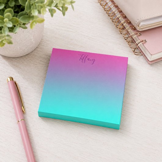 Chique ombre post-it® notes