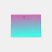 Chique ombre post-it® notes (Voorkant)