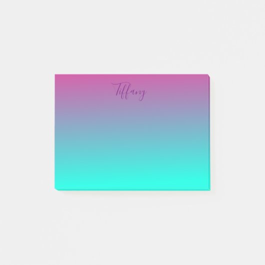 Chique ombre post-it® notes (Voorkant)