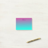 Chique ombre post-it® notes (Op bureau)