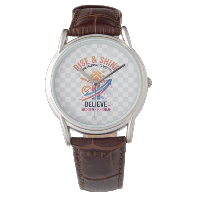 Chique ontwerper horloge (Voorkant)