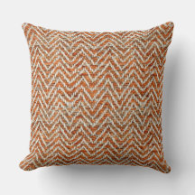 Chique oranje chevron