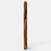 Chique oude noten bruine eiken houtnerf structuur Case-Mate iPhone case (Achterkant/links)