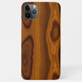 Chique oude walnoot eiken bruine houtstructuurpatr Case-Mate iPhone case (Achterkant)
