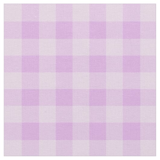 Chique paarse gingham ruitpatroon stof (Close Up)